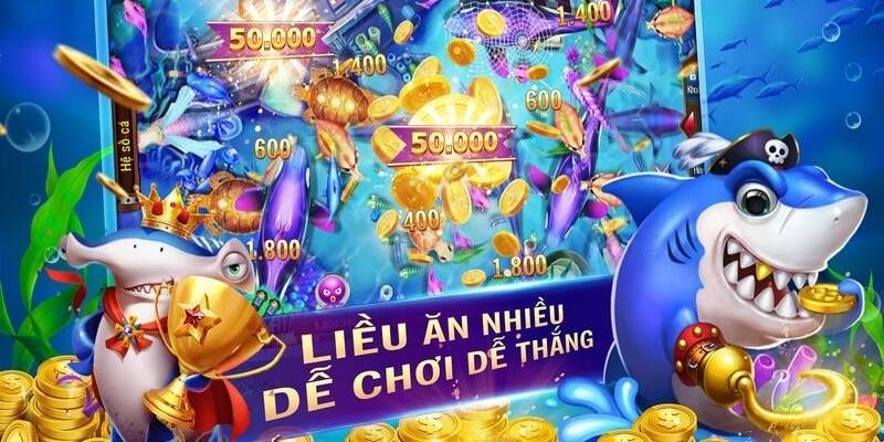 Game bắn cá ăn xu có cách chơi dễ dàng