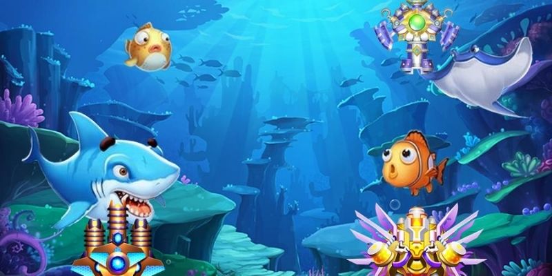 Bắn cá Hải Vương cơ chế đơn giản, dễ dàng nắm bắt